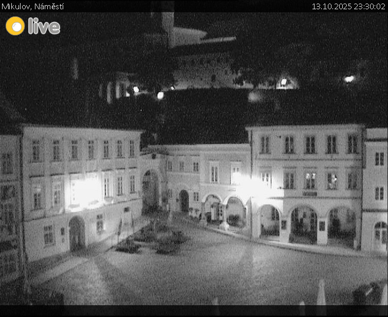 Město Mikulov - Mikulov, Náměstí - 13.10.2025 v 23:30 Město Mikulov - Mikulov, Náměstí - 13.10.2025 v 23:30