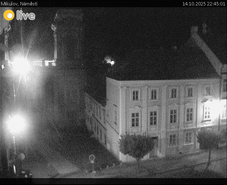 Město Mikulov - Mikulov, Náměstí - 14.10.2025 v 22:45 Město Mikulov - Mikulov, Náměstí - 14.10.2025 v 22:45