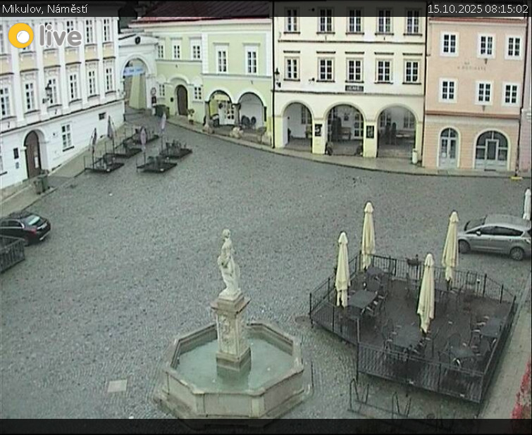 Město Mikulov - Mikulov, Náměstí - 15.10.2025 v 08:15 Město Mikulov - Mikulov, Náměstí - 15.10.2025 v 08:15