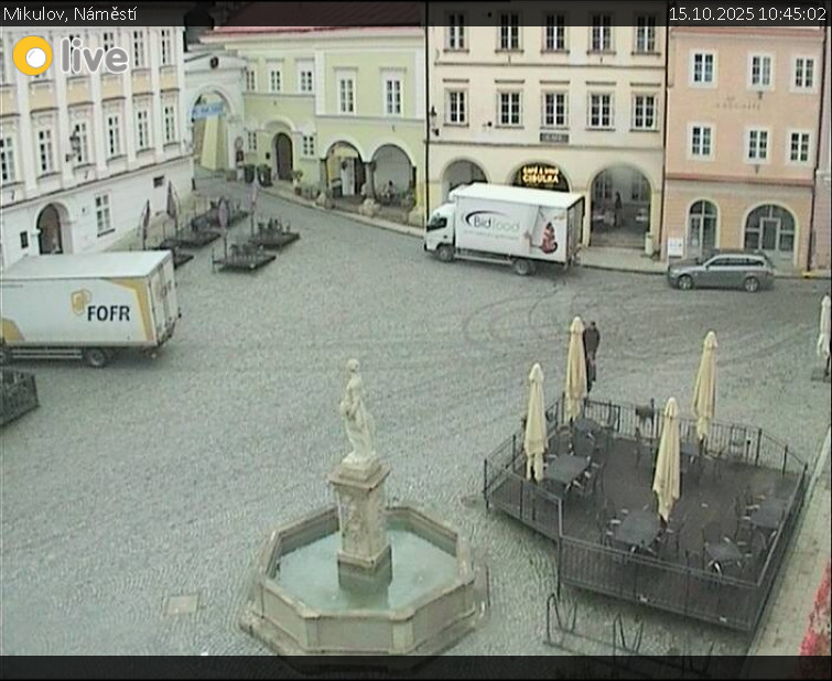 Město Mikulov - Mikulov, Náměstí - 15.10.2025 v 10:45 Město Mikulov - Mikulov, Náměstí - 15.10.2025 v 10:45
