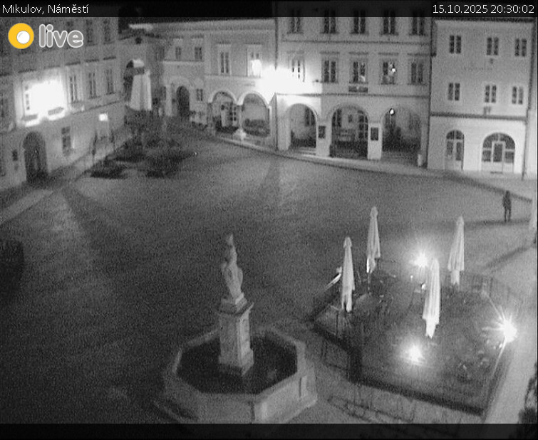 Město Mikulov - Mikulov, Náměstí - 15.10.2025 v 20:30 Město Mikulov - Mikulov, Náměstí - 15.10.2025 v 20:30