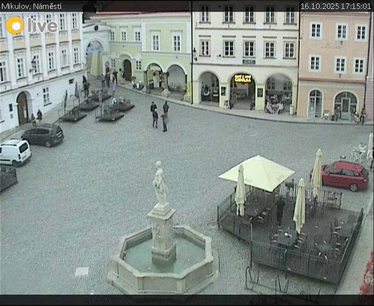 Město Mikulov - Mikulov, Náměstí - 16.10.2025 v 17:15 Město Mikulov - Mikulov, Náměstí - 16.10.2025 v 17:15
