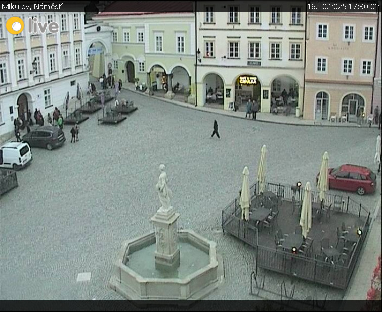 Město Mikulov - Mikulov, Náměstí - 16.10.2025 v 17:30 Město Mikulov - Mikulov, Náměstí - 16.10.2025 v 17:30