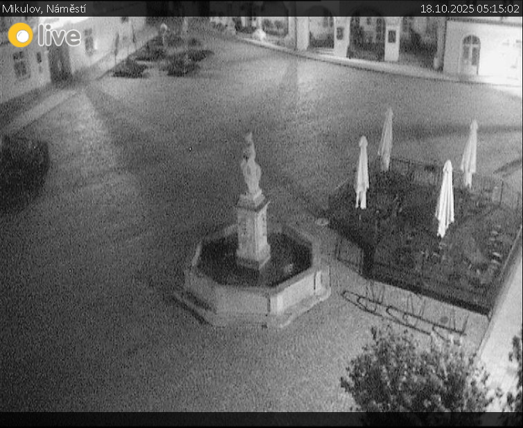Město Mikulov - Mikulov, Náměstí - 18.10.2025 v 05:15 Město Mikulov - Mikulov, Náměstí - 18.10.2025 v 05:15