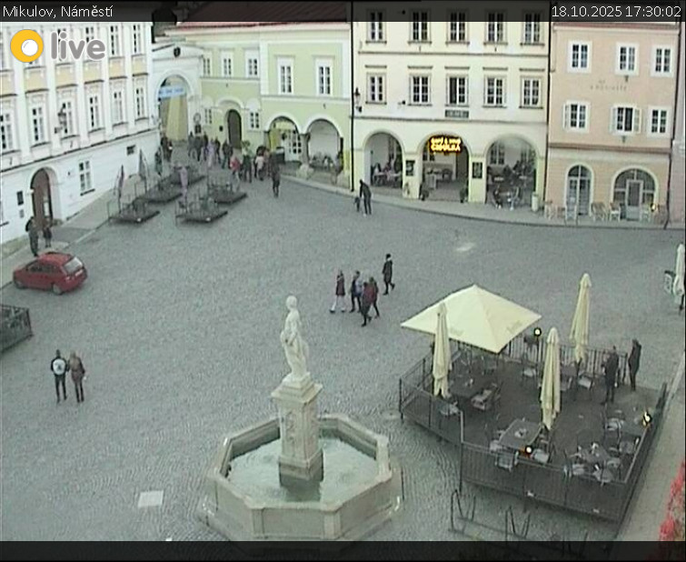 Město Mikulov - Mikulov, Náměstí - 18.10.2025 v 17:30 Město Mikulov - Mikulov, Náměstí - 18.10.2025 v 17:30