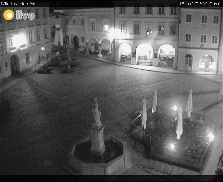 Město Mikulov - Mikulov, Náměstí - 18.10.2025 v 21:00 Město Mikulov - Mikulov, Náměstí - 18.10.2025 v 21:00