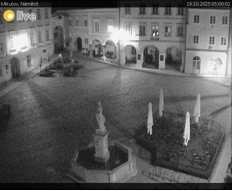 Město Mikulov - Mikulov, Náměstí - 19.10.2025 v 05:00 Město Mikulov - Mikulov, Náměstí - 19.10.2025 v 05:00