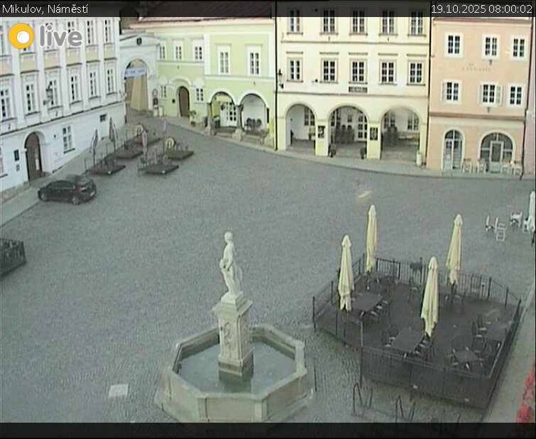 Město Mikulov - Mikulov, Náměstí - 19.10.2025 v 08:00 Město Mikulov - Mikulov, Náměstí - 19.10.2025 v 08:00