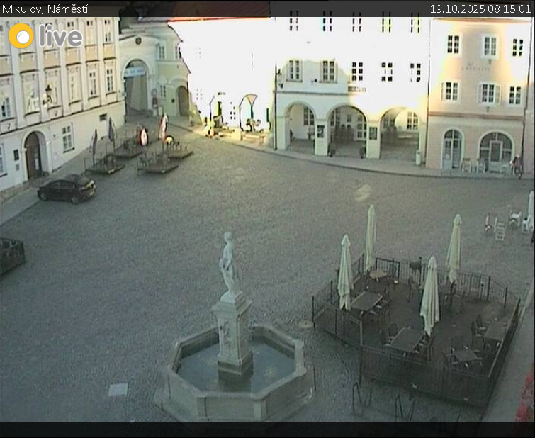Město Mikulov - Mikulov, Náměstí - 19.10.2025 v 08:15 Město Mikulov - Mikulov, Náměstí - 19.10.2025 v 08:15