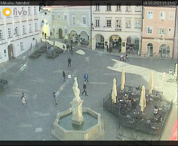 Město Mikulov - Mikulov, Náměstí - 19.10.2025 v 15:15 Město Mikulov - Mikulov, Náměstí - 19.10.2025 v 15:15
