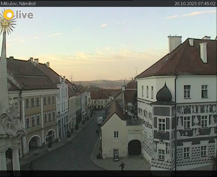 Město Mikulov - Mikulov, Náměstí - 20.10.2025 v 07:45 Město Mikulov - Mikulov, Náměstí - 20.10.2025 v 07:45