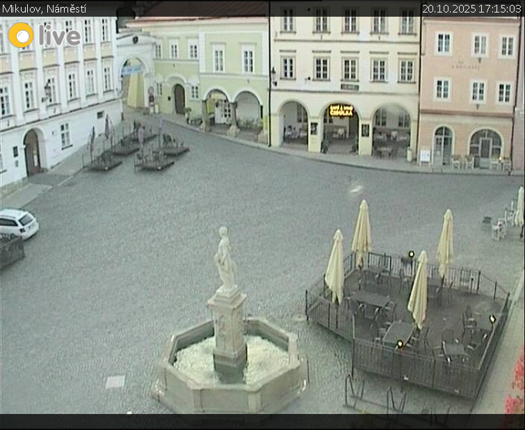 Město Mikulov - Mikulov, Náměstí - 20.10.2025 v 17:15 Město Mikulov - Mikulov, Náměstí - 20.10.2025 v 17:15