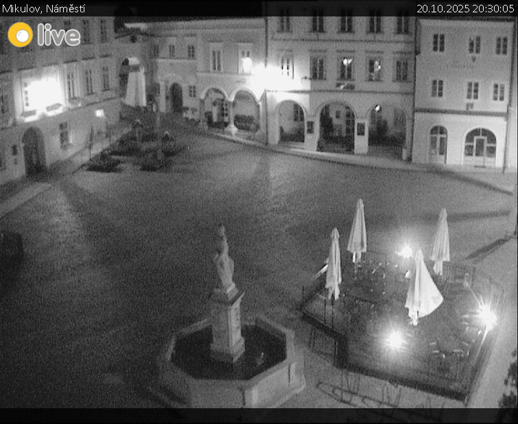 Město Mikulov - Mikulov, Náměstí - 20.10.2025 v 20:30 Město Mikulov - Mikulov, Náměstí - 20.10.2025 v 20:30