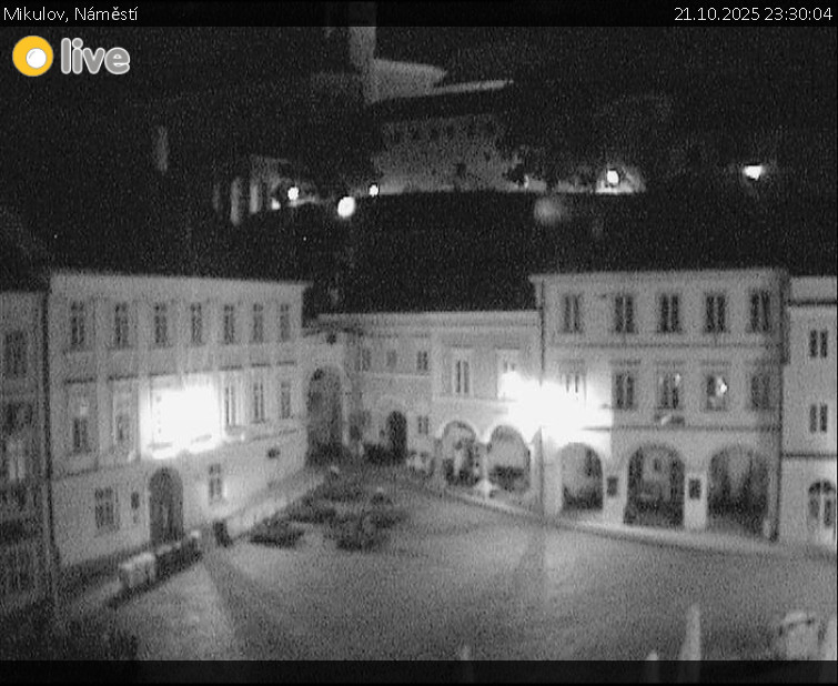 Město Mikulov - Mikulov, Náměstí - 21.10.2025 v 23:30 Město Mikulov - Mikulov, Náměstí - 21.10.2025 v 23:30