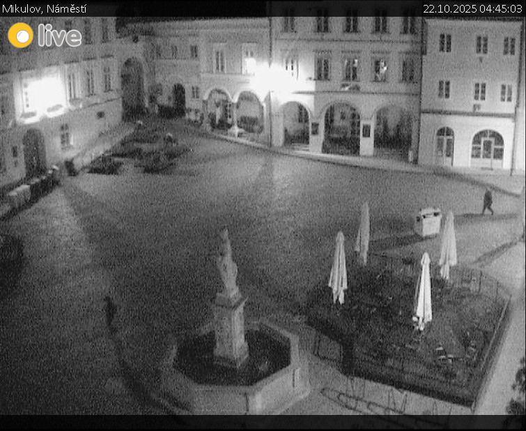 Město Mikulov - Mikulov, Náměstí - 22.10.2025 v 04:45 Město Mikulov - Mikulov, Náměstí - 22.10.2025 v 04:45