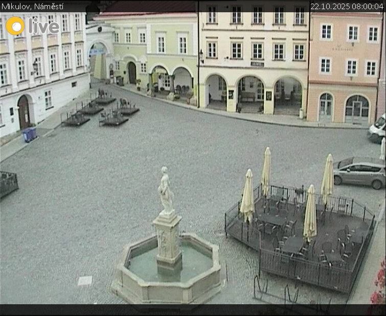 Město Mikulov - Mikulov, Náměstí - 22.10.2025 v 08:00 Město Mikulov - Mikulov, Náměstí - 22.10.2025 v 08:00