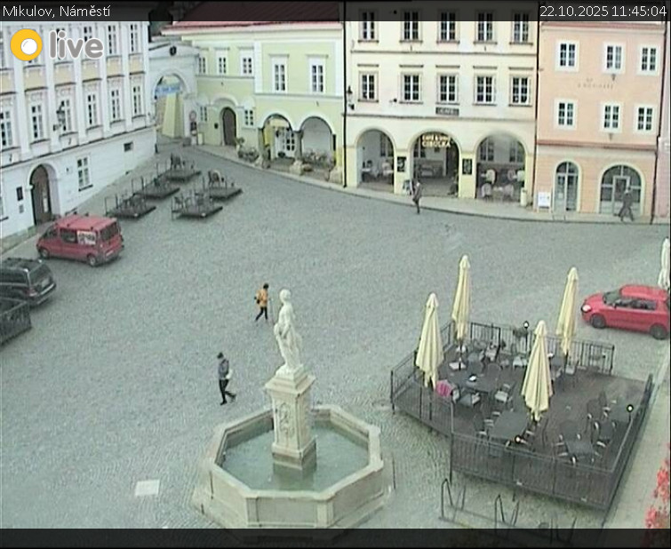 Město Mikulov - Mikulov, Náměstí - 22.10.2025 v 11:45 Město Mikulov - Mikulov, Náměstí - 22.10.2025 v 11:45