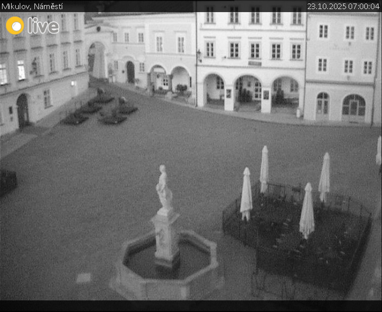 Město Mikulov - Mikulov, Náměstí - 23.10.2025 v 07:00 Město Mikulov - Mikulov, Náměstí - 23.10.2025 v 07:00