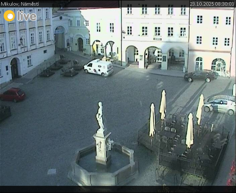 Město Mikulov - Mikulov, Náměstí - 23.10.2025 v 08:30 Město Mikulov - Mikulov, Náměstí - 23.10.2025 v 08:30