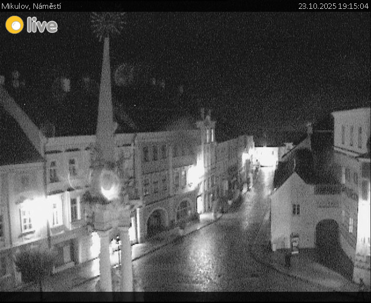 Město Mikulov - Mikulov, Náměstí - 23.10.2025 v 19:15 Město Mikulov - Mikulov, Náměstí - 23.10.2025 v 19:15