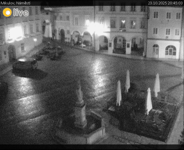 Město Mikulov - Mikulov, Náměstí - 23.10.2025 v 20:45 Město Mikulov - Mikulov, Náměstí - 23.10.2025 v 20:45