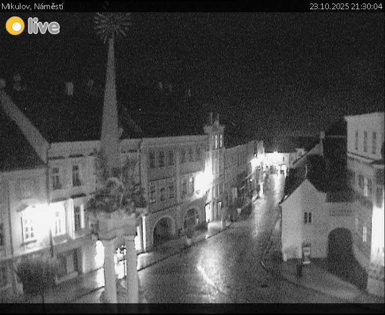 Město Mikulov - Mikulov, Náměstí - 23.10.2025 v 21:30 Město Mikulov - Mikulov, Náměstí - 23.10.2025 v 21:30