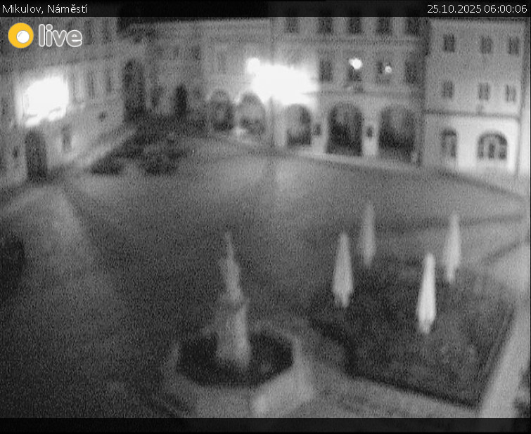 Město Mikulov - Mikulov, Náměstí - 25.10.2025 v 06:00 Město Mikulov - Mikulov, Náměstí - 25.10.2025 v 06:00