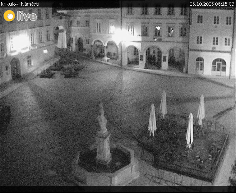 Město Mikulov - Mikulov, Náměstí - 25.10.2025 v 06:15 Město Mikulov - Mikulov, Náměstí - 25.10.2025 v 06:15