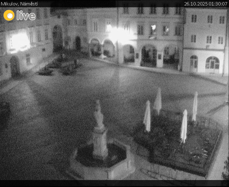 Město Mikulov - Mikulov, Náměstí - 26.10.2025 v 01:30 Město Mikulov - Mikulov, Náměstí - 26.10.2025 v 01:30