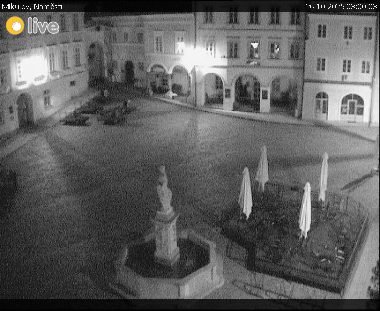 Město Mikulov - Mikulov, Náměstí - 26.10.2025 v 03:00 Město Mikulov - Mikulov, Náměstí - 26.10.2025 v 03:00