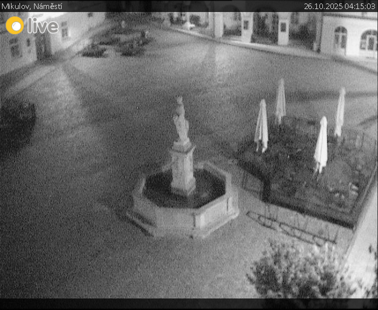 Město Mikulov - Mikulov, Náměstí - 26.10.2025 v 04:15 Město Mikulov - Mikulov, Náměstí - 26.10.2025 v 04:15