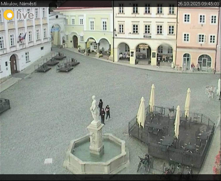 Město Mikulov - Mikulov, Náměstí - 26.10.2025 v 09:45 Město Mikulov - Mikulov, Náměstí - 26.10.2025 v 09:45
