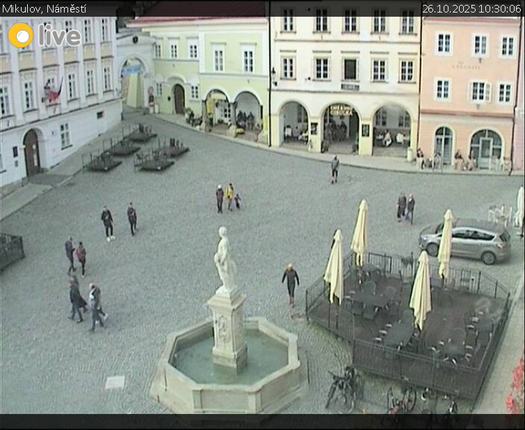 Město Mikulov - Mikulov, Náměstí - 26.10.2025 v 10:30 Město Mikulov - Mikulov, Náměstí - 26.10.2025 v 10:30