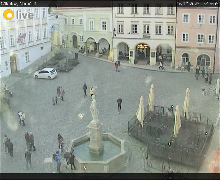 Město Mikulov - Mikulov, Náměstí - 26.10.2025 v 15:15 Město Mikulov - Mikulov, Náměstí - 26.10.2025 v 15:15