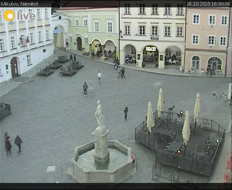 Město Mikulov - Mikulov, Náměstí - 26.10.2025 v 16:30 Město Mikulov - Mikulov, Náměstí - 26.10.2025 v 16:30