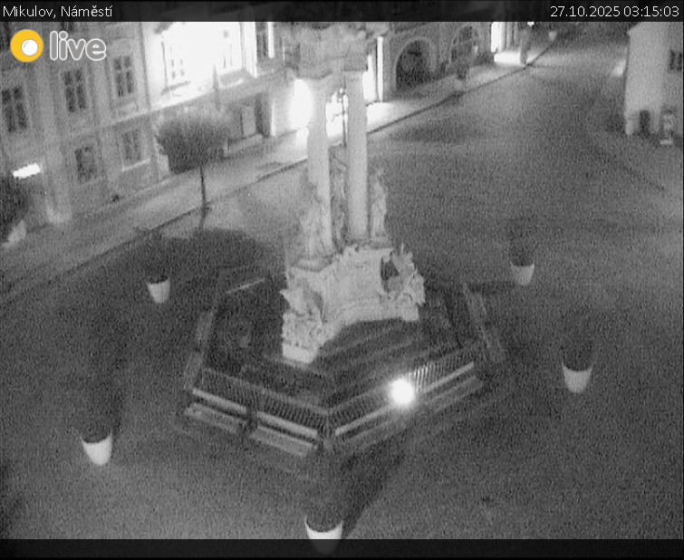 Město Mikulov - Mikulov, Náměstí - 27.10.2025 v 03:15 Město Mikulov - Mikulov, Náměstí - 27.10.2025 v 03:15