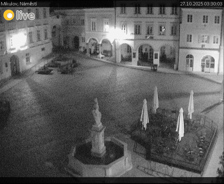 Město Mikulov - Mikulov, Náměstí - 27.10.2025 v 03:30 Město Mikulov - Mikulov, Náměstí - 27.10.2025 v 03:30