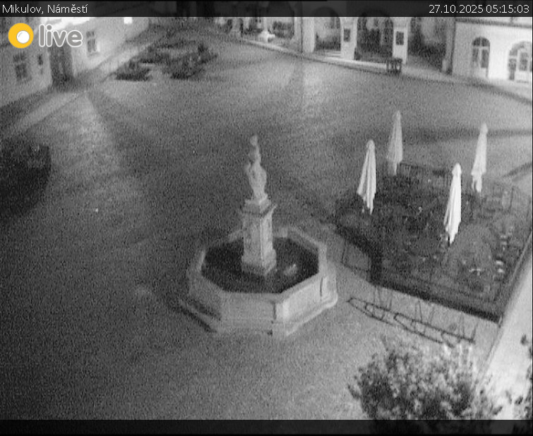Město Mikulov - Mikulov, Náměstí - 27.10.2025 v 05:15 Město Mikulov - Mikulov, Náměstí - 27.10.2025 v 05:15