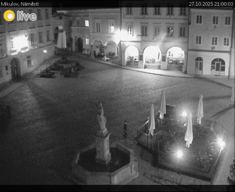 Město Mikulov - Mikulov, Náměstí - 27.10.2025 v 21:00 Město Mikulov - Mikulov, Náměstí - 27.10.2025 v 21:00