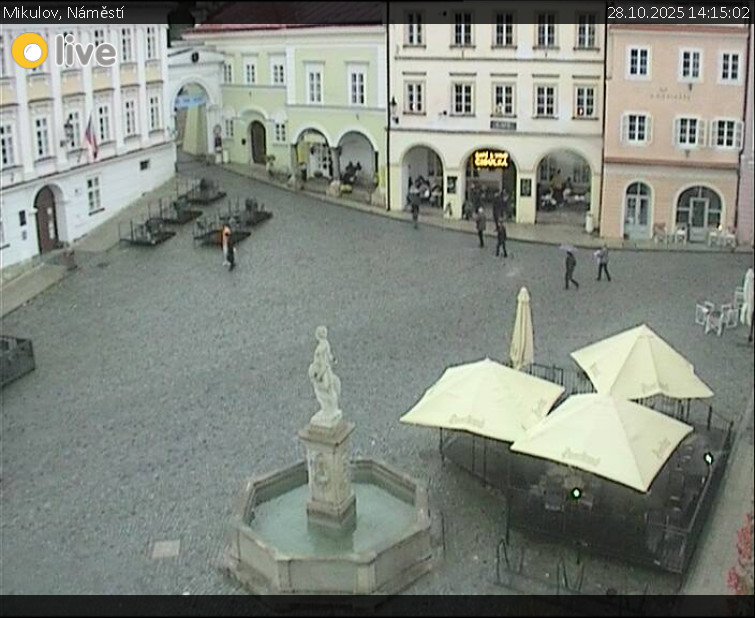 Město Mikulov - Mikulov, Náměstí - 28.10.2025 v 14:15 Město Mikulov - Mikulov, Náměstí - 28.10.2025 v 14:15