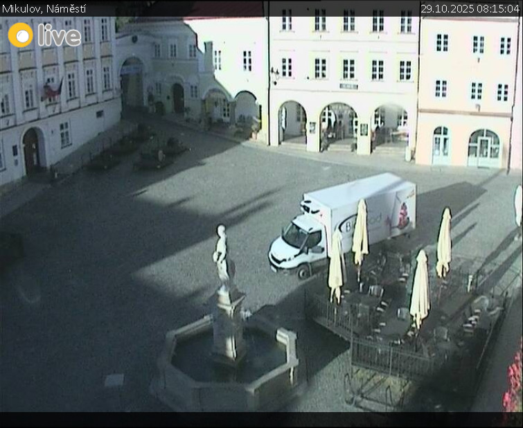 Město Mikulov - Mikulov, Náměstí - 29.10.2025 v 08:15 Město Mikulov - Mikulov, Náměstí - 29.10.2025 v 08:15