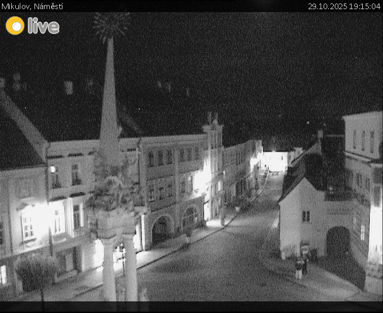 Město Mikulov - Mikulov, Náměstí - 29.10.2025 v 19:15 Město Mikulov - Mikulov, Náměstí - 29.10.2025 v 19:15