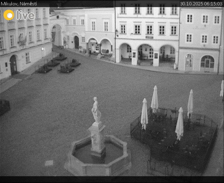 Město Mikulov - Mikulov, Náměstí - 30.10.2025 v 06:15 Město Mikulov - Mikulov, Náměstí - 30.10.2025 v 06:15