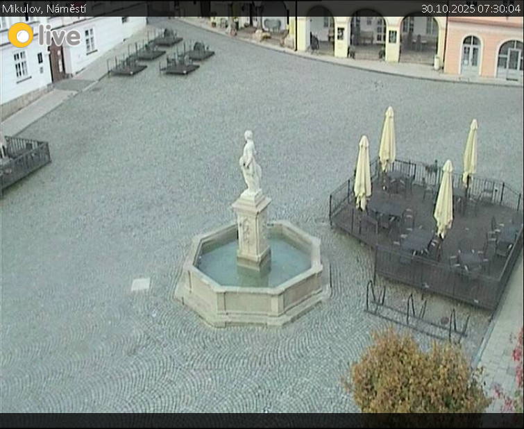 Město Mikulov - Mikulov, Náměstí - 30.10.2025 v 07:30 Město Mikulov - Mikulov, Náměstí - 30.10.2025 v 07:30