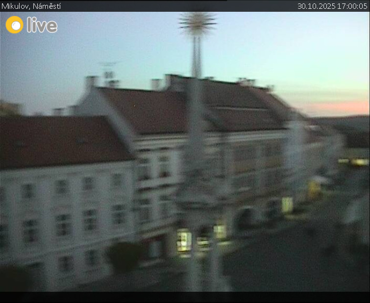 Město Mikulov - Mikulov, Náměstí - 30.10.2025 v 17:00 Město Mikulov - Mikulov, Náměstí - 30.10.2025 v 17:00