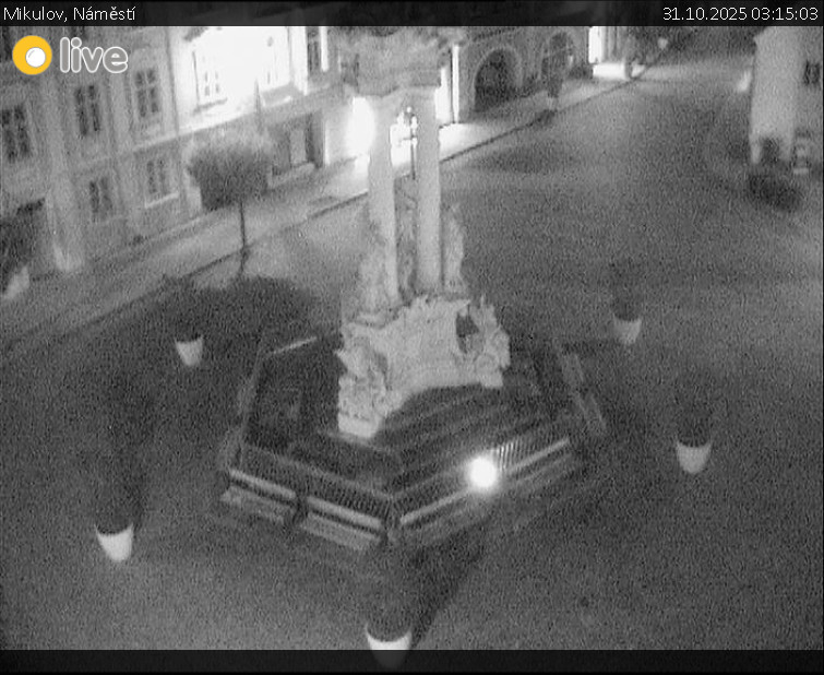Město Mikulov - Mikulov, Náměstí - 31.10.2025 v 03:15 Město Mikulov - Mikulov, Náměstí - 31.10.2025 v 03:15