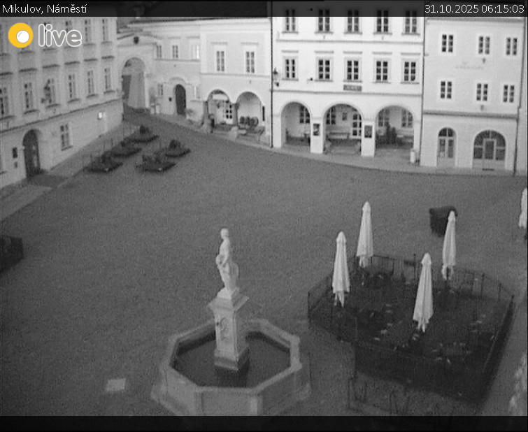 Město Mikulov - Mikulov, Náměstí - 31.10.2025 v 06:15 Město Mikulov - Mikulov, Náměstí - 31.10.2025 v 06:15