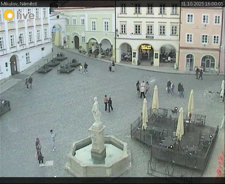 Město Mikulov - Mikulov, Náměstí - 31.10.2025 v 16:00 Město Mikulov - Mikulov, Náměstí - 31.10.2025 v 16:00