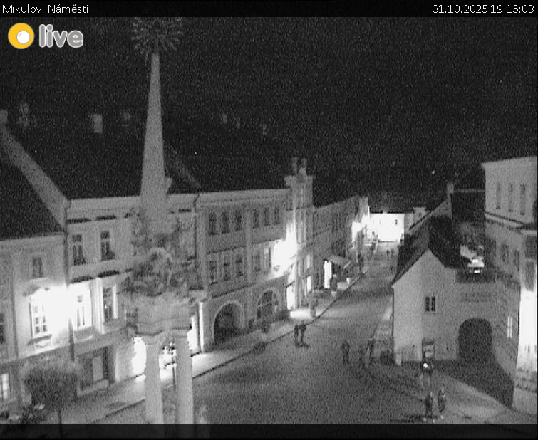 Město Mikulov - Mikulov, Náměstí - 31.10.2025 v 19:15 Město Mikulov - Mikulov, Náměstí - 31.10.2025 v 19:15