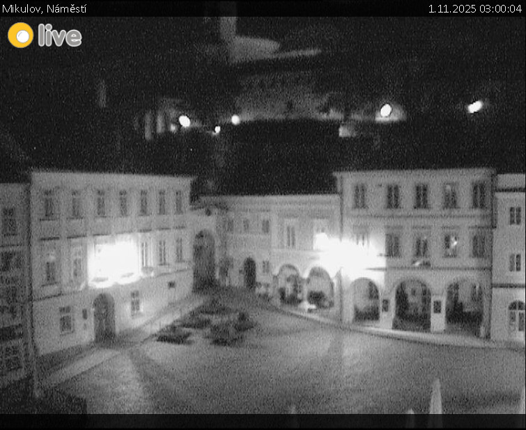 Město Mikulov - Mikulov, Náměstí - 1.11.2025 v 03:00 Město Mikulov - Mikulov, Náměstí - 1.11.2025 v 03:00
